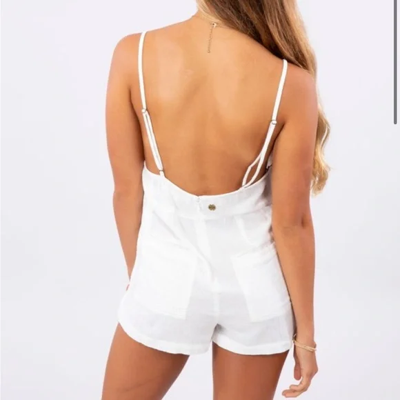 Rip Curl white Romper - Picture 2 of 10